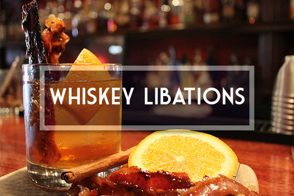 Crafted Cocktail Co Whiskey Libations Menu