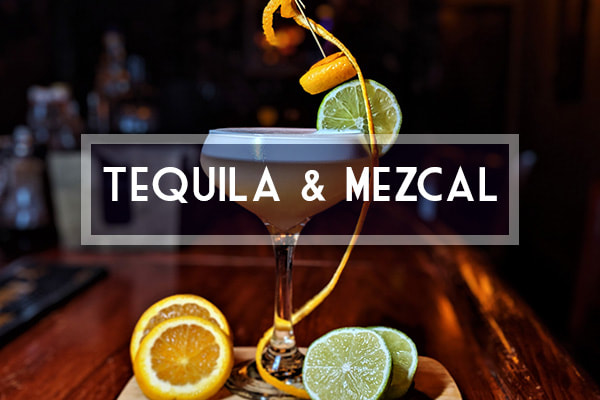 Crafted Cocktail Co Tequila and Mezcal Menu